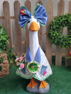 Porch Goose Outfit And Bow Set Spring/Summer
